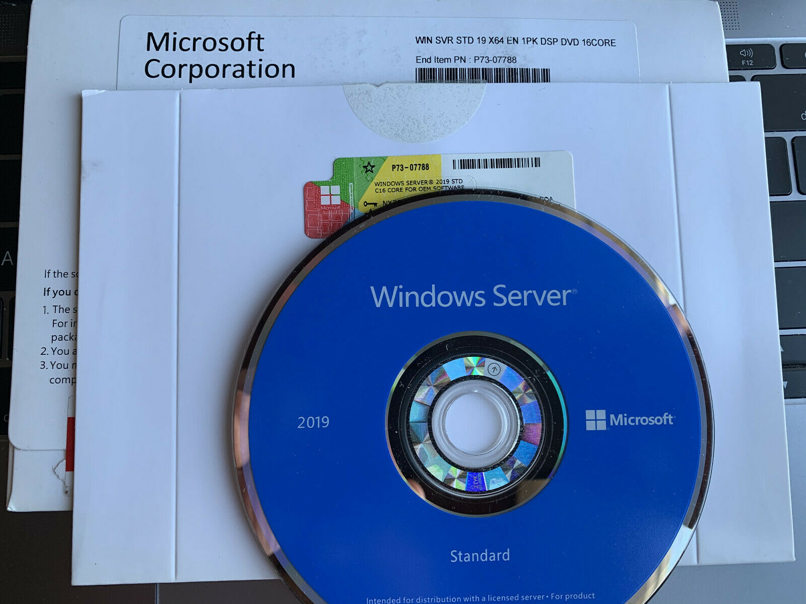 Windows svr std 2019 64bit english dvd 5 clt 16 core license это